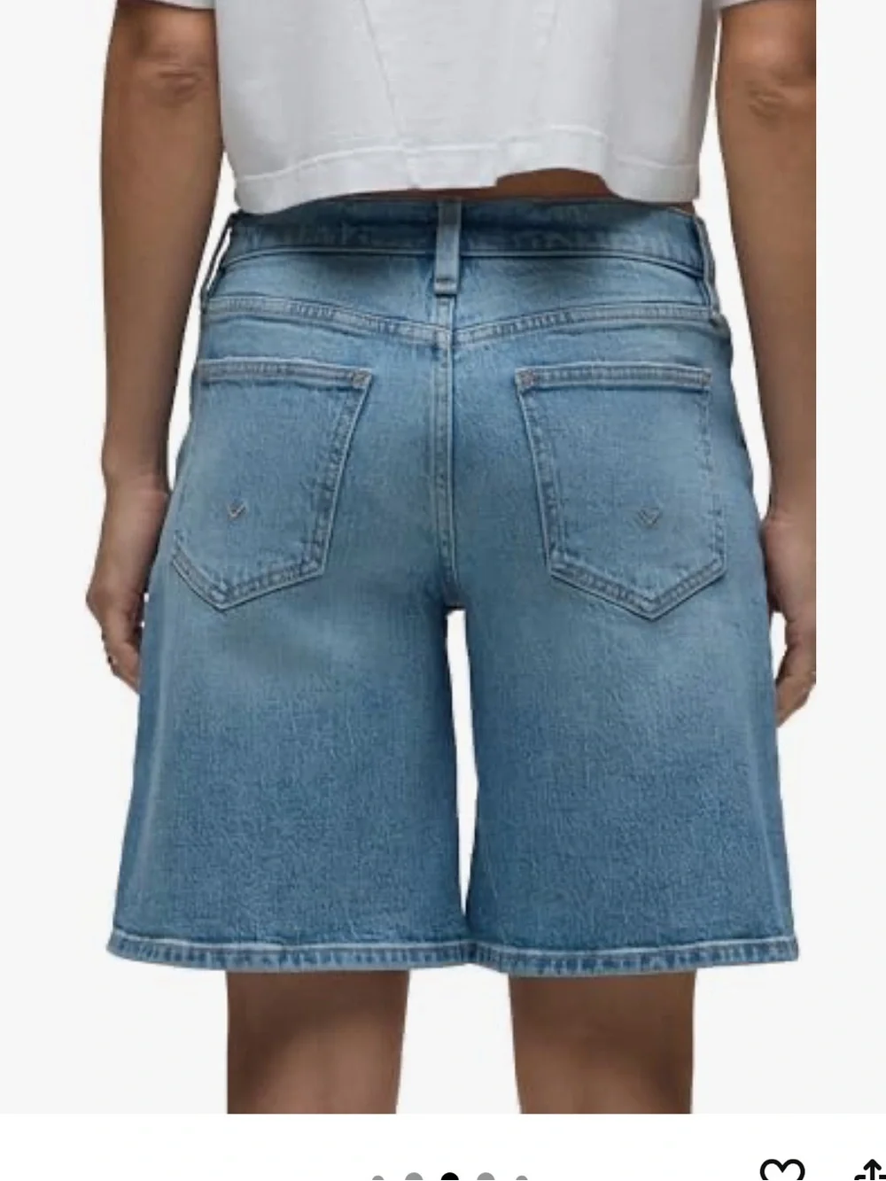 NWT Hudson London Low-Rise Long Short